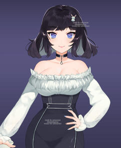 MiaAyana HD Model art